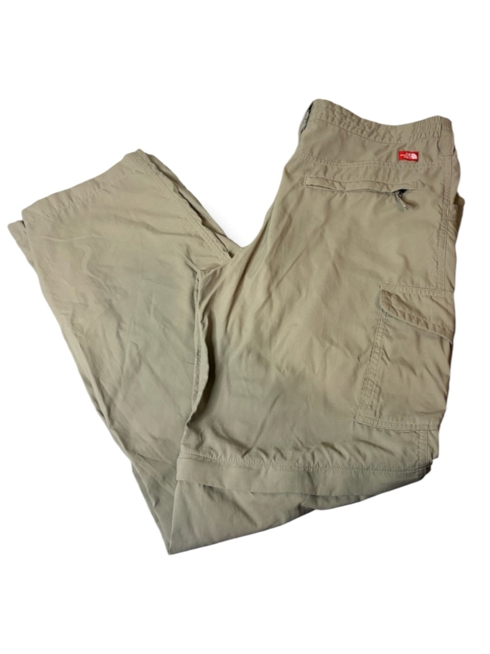 The North Face Khaki Cargo Pants with Utility Pockets size 12